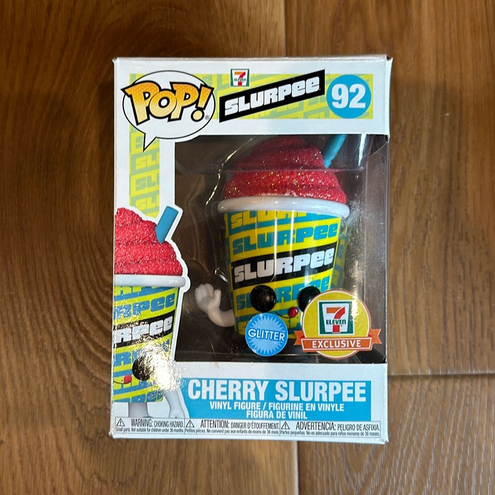 Slurpee funko pop Glitter Cherry